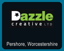 Dazzle Creative web design and media, Pershore, Worcestershire